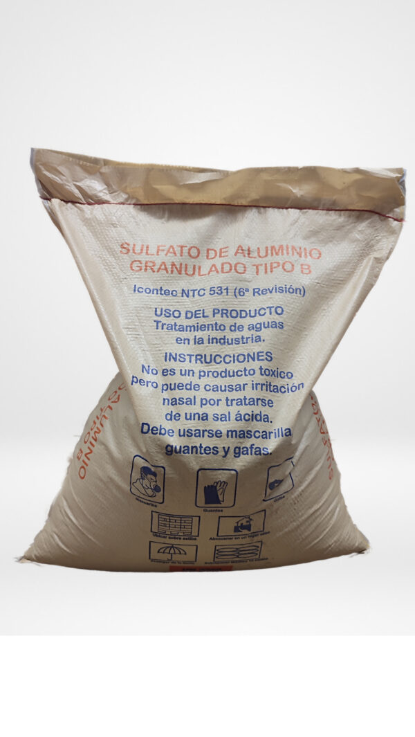 Sulfato de Aluminio en Polvo